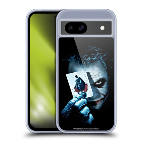 The Dark Knight Key Art Joker Card Soft Gel Case for Google Pixel 8a