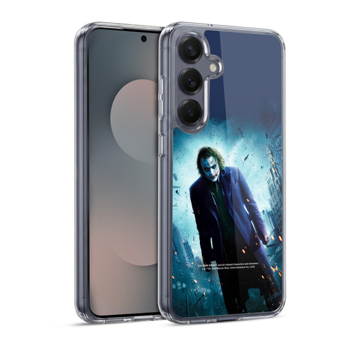 The Dark Knight Key Art Joker Poster Soft Gel Case for Samsung Galaxy S25 & MagSafe