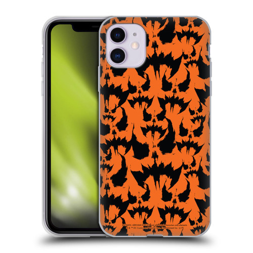 Batman Arkham Knight Graphics Scarecrow Pattern Soft Gel Case for Apple iPhone 11