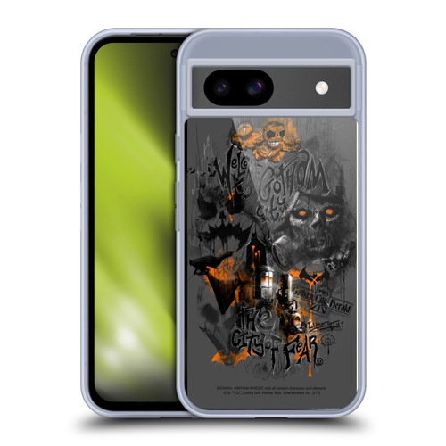 Batman Arkham Knight Graphics City Of Fear Scarecrow Soft Gel Case for Google Pixel 8a