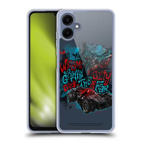 Batman Arkham Knight Graphics Welcome To Gotham Soft Gel Case for Samsung Galaxy A06 4G
