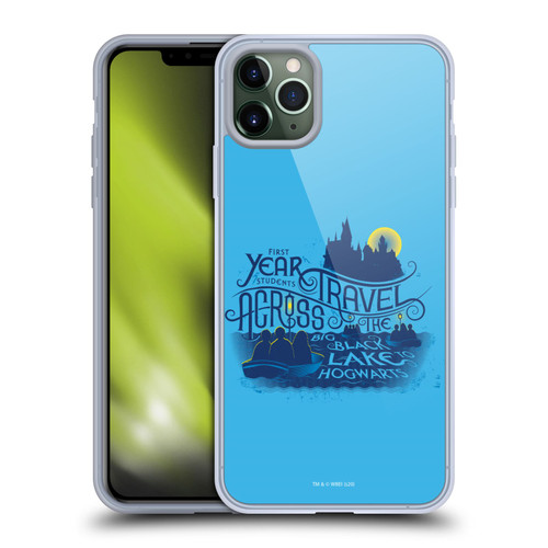 Harry Potter Deathly Hallows XVIII Big Black Lake Soft Gel Case for Apple iPhone 11 Pro Max & MagSafe