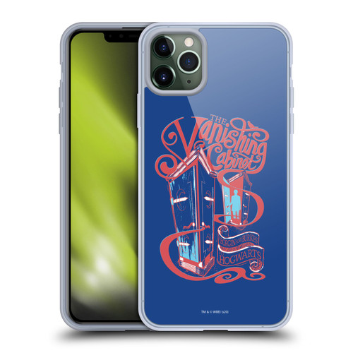 Harry Potter Deathly Hallows XVIII Vanishing Cabinet Soft Gel Case for Apple iPhone 11 Pro Max & MagSafe