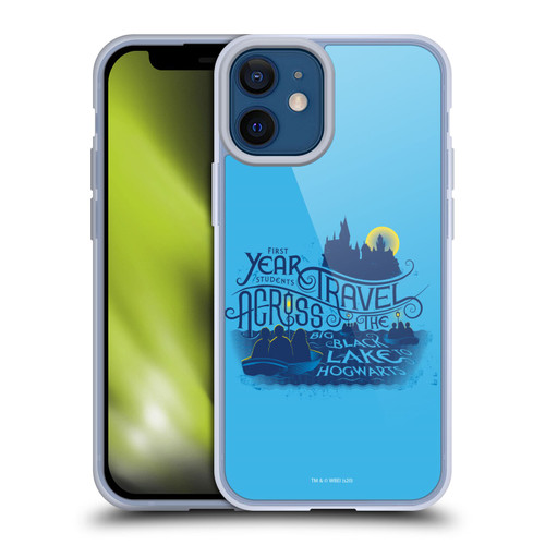 Harry Potter Deathly Hallows XVIII Big Black Lake Soft Gel Case for Apple iPhone 12 Mini & MagSafe