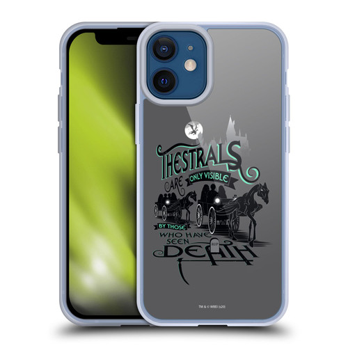 Harry Potter Deathly Hallows XVIII Thestrals Soft Gel Case for Apple iPhone 12 Mini & MagSafe