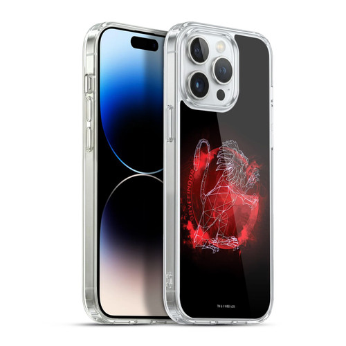 Harry Potter Deathly Hallows XVIII Gryffindor Soft Gel Case for Apple iPhone 13 Pro Max & MagSafe