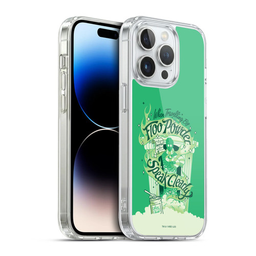 Harry Potter Deathly Hallows XVIII Floo Powder Soft Gel Case for Apple iPhone 13 Pro & MagSafe