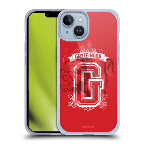 Harry Potter Deathly Hallows XVIII Gryffindor 2 Soft Gel Case for Apple iPhone 14