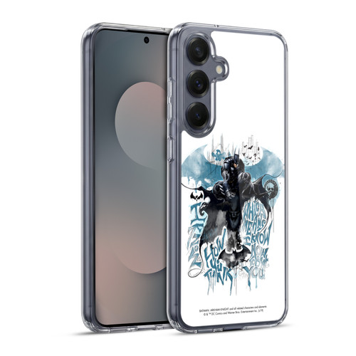 Batman Arkham Knight Graphics How You Think Soft Gel Case for Samsung Galaxy S25+ & MagSafe