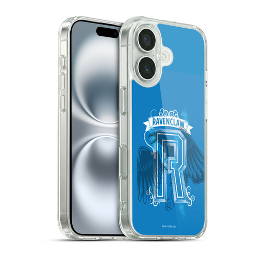 Harry Potter Deathly Hallows XVIII Ravenclaw 2 Soft Gel Case for Apple iPhone 16 & MagSafe