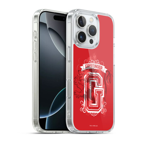 Harry Potter Deathly Hallows XVIII Gryffindor 2 Soft Gel Case for Apple iPhone 16 Pro & MagSafe