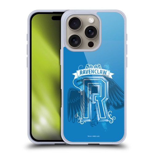 Harry Potter Deathly Hallows XVIII Ravenclaw 2 Soft Gel Case for Apple iPhone 16 Pro & MagSafe