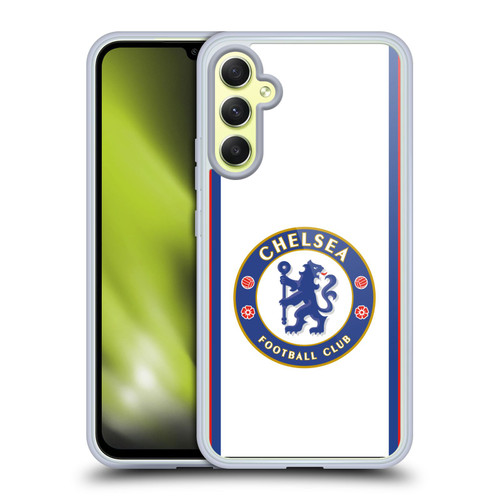 Chelsea Football Club 2019/20 Kit Away Soft Gel Case for Samsung Galaxy A34 5G
