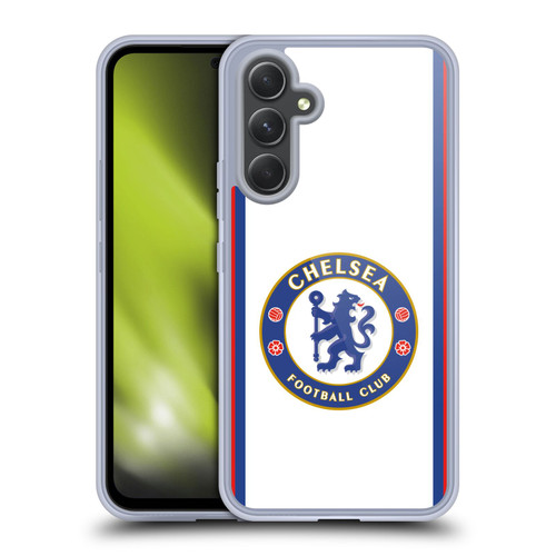 Chelsea Football Club 2019/20 Kit Away Soft Gel Case for Samsung Galaxy A54 5G