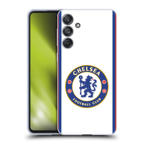 Chelsea Football Club 2019/20 Kit Away Soft Gel Case for Samsung Galaxy M55 5G