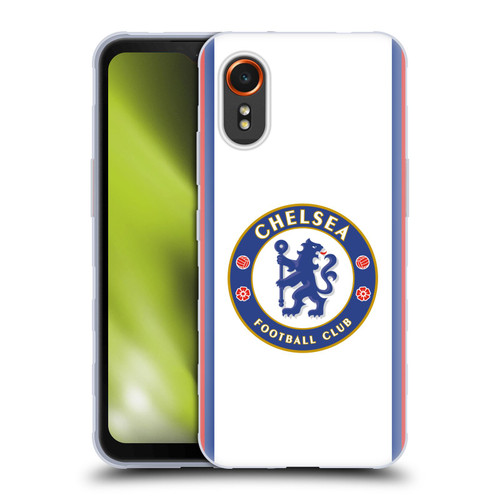 Chelsea Football Club 2019/20 Kit Away Soft Gel Case for Samsung Galaxy Xcover7 5G