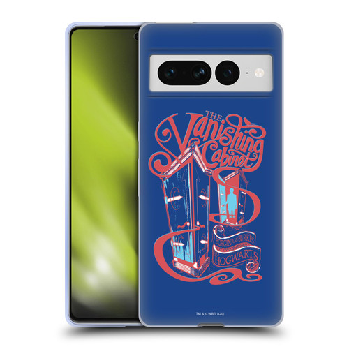 Harry Potter Deathly Hallows XVIII Vanishing Cabinet Soft Gel Case for Google Pixel 7 Pro