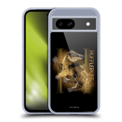 Harry Potter Deathly Hallows XVIII Hufflepuff Soft Gel Case for Google Pixel 8a