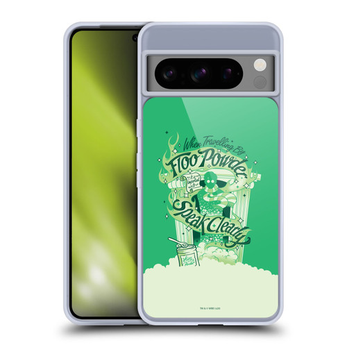 Harry Potter Deathly Hallows XVIII Floo Powder Soft Gel Case for Google Pixel 8 Pro