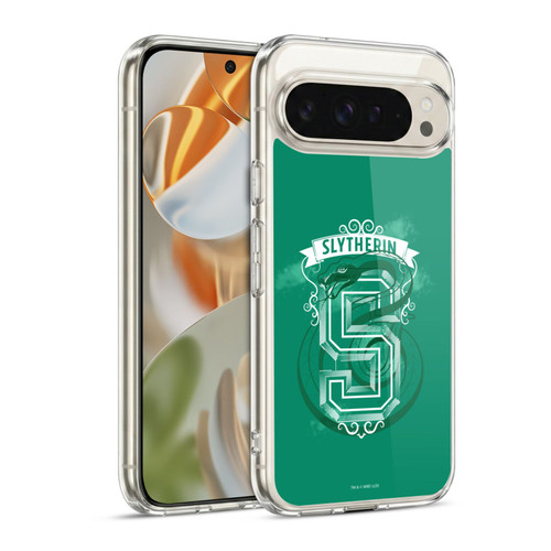 Harry Potter Deathly Hallows XVIII Slytherin 2 Soft Gel Case for Google Pixel 9 / Pixel 9 Pro