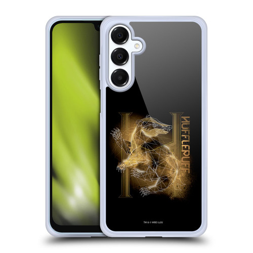 Harry Potter Deathly Hallows XVIII Hufflepuff Soft Gel Case for Samsung Galaxy A16 5G & MagSafe