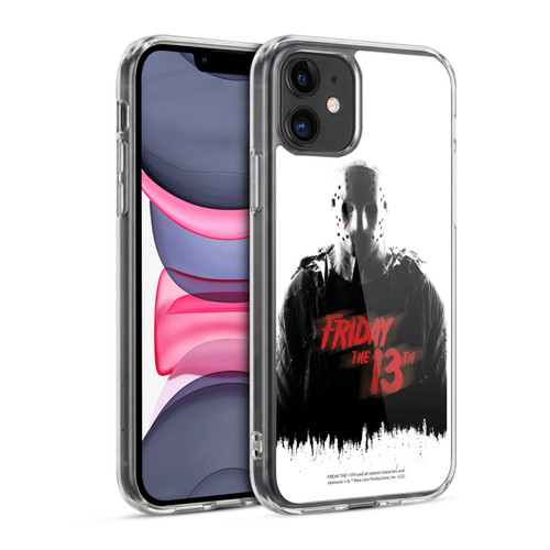 Friday the 13th 2009 Graphics Jason Voorhees Key Art Soft Gel Case for Apple iPhone 11