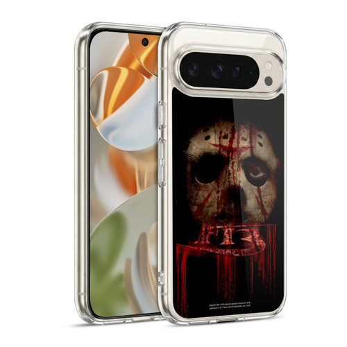 Friday the 13th 2009 Graphics Jason Voorhees Soft Gel Case for Google Pixel 9 / Pixel 9 Pro