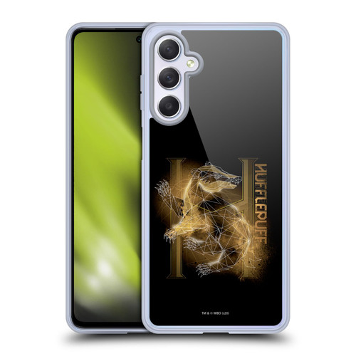 Harry Potter Deathly Hallows XVIII Hufflepuff Soft Gel Case for Samsung Galaxy M54 5G