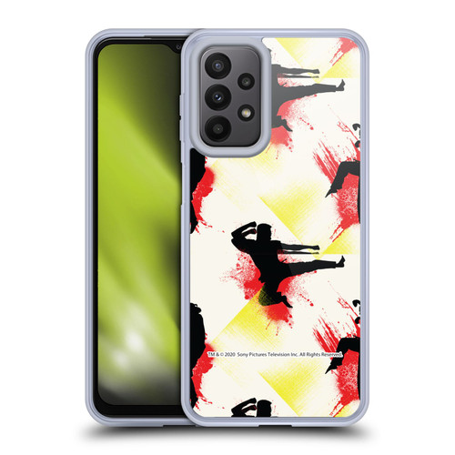 Cobra Kai Graphics Kick Pattern Soft Gel Case for Samsung Galaxy A23 / 5G (2022)