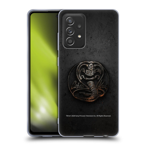 Cobra Kai Graphics Metal Logo Soft Gel Case for Samsung Galaxy A52 / A52s / 5G (2021)