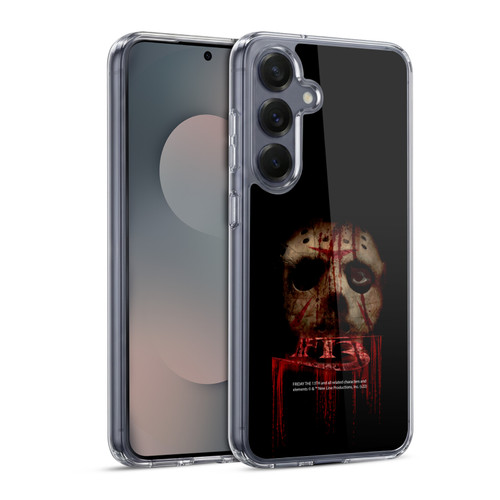 Friday the 13th 2009 Graphics Jason Voorhees Soft Gel Case for Samsung Galaxy S25 & MagSafe