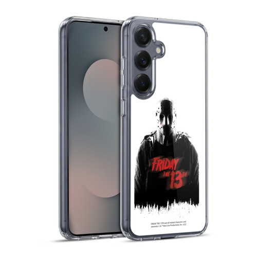 Friday the 13th 2009 Graphics Jason Voorhees Key Art Soft Gel Case for Samsung Galaxy S25+ & MagSafe