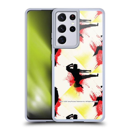 Cobra Kai Graphics Kick Pattern Soft Gel Case for Samsung Galaxy S21 Ultra 5G & MagSafe