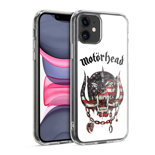 Motorhead Graphics American Skull Soft Gel Case for Apple iPhone 11