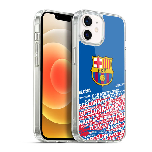 FC Barcelona Crest Impact Soft Gel Case for Apple iPhone 12 / iPhone 12 Pro & MagSafe