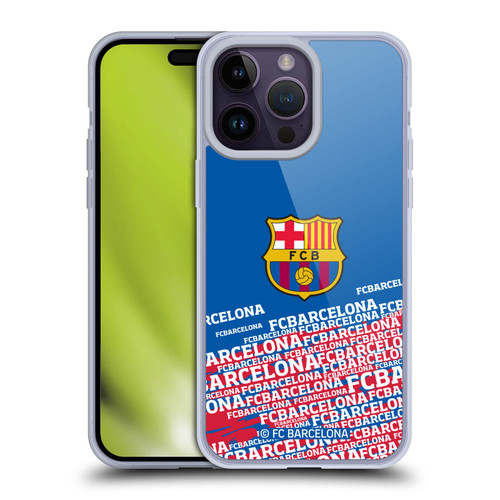FC Barcelona Crest Impact Soft Gel Case for Apple iPhone 14 Pro Max & MagSafe