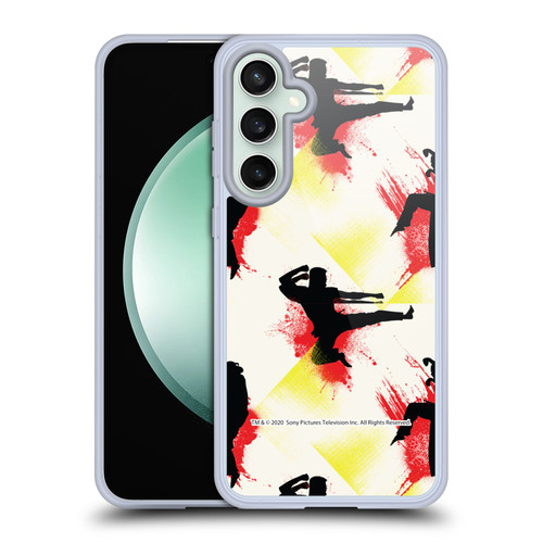 Cobra Kai Graphics Kick Pattern Soft Gel Case for Samsung Galaxy S23 FE 5G & MagSafe