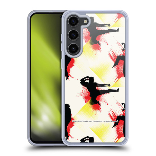 Cobra Kai Graphics Kick Pattern Soft Gel Case for Samsung Galaxy S23+ 5G & MagSafe