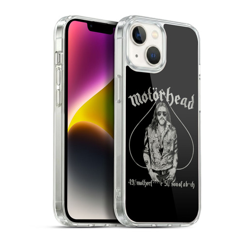 Motorhead Graphics Ace Of Spades Lemmy Soft Gel Case for Apple iPhone 14