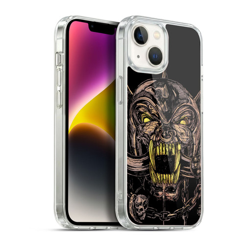 Motorhead Graphics Snaggletooth Soft Gel Case for Apple iPhone 14