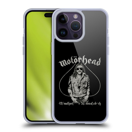 Motorhead Graphics Ace Of Spades Lemmy Soft Gel Case for Apple iPhone 14 Pro Max & MagSafe