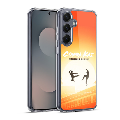 Cobra Kai Graphics Karate Kid Saga Soft Gel Case for Samsung Galaxy S25+ & MagSafe