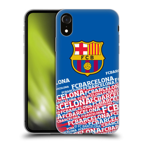 FC Barcelona Crest Impact Soft Gel Case for Apple iPhone XR