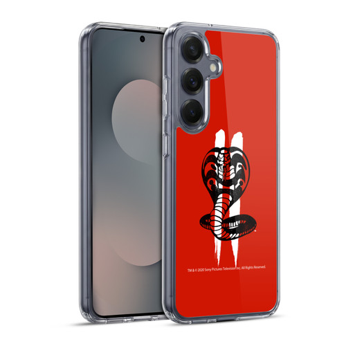 Cobra Kai Graphics Season 2 Logo Soft Gel Case for Samsung Galaxy S25+ & MagSafe