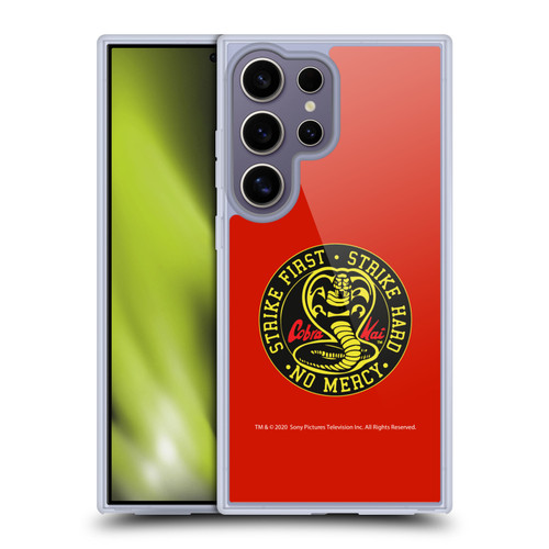 Cobra Kai Graphics Strike Logo Soft Gel Case for Samsung Galaxy S25 Ultra & MagSafe
