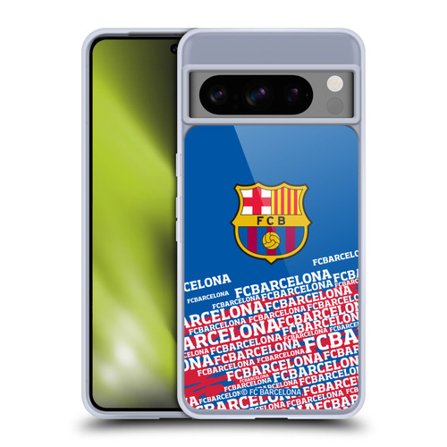 FC Barcelona Crest Impact Soft Gel Case for Google Pixel 8 Pro