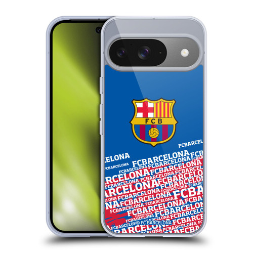 FC Barcelona Crest Impact Soft Gel Case for Google Pixel 9 / Pixel 9 Pro