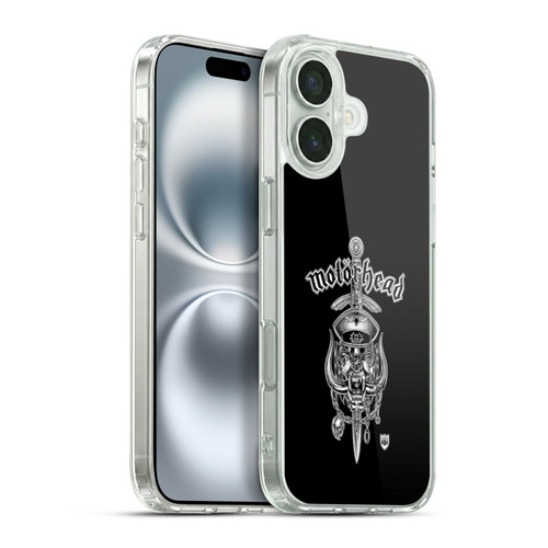 Motorhead Graphics Hiro Dagger Soft Gel Case for Apple iPhone 16 Plus & MagSafe