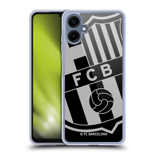 FC Barcelona Crest Oversized Soft Gel Case for Samsung Galaxy A06 4G