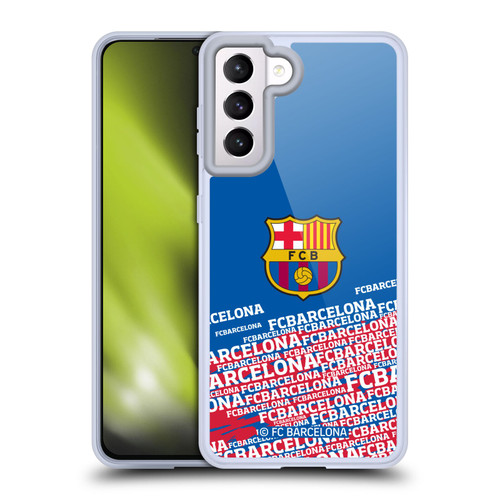 FC Barcelona Crest Impact Soft Gel Case for Samsung Galaxy S21 5G & MagSafe
